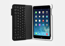 Logitech 超薄鍵盤對開保護套，適用於 iPad Mini以促銷代碼 SF201